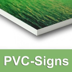 Signs Coroplast PVC 4 mm White include Has H-Stake (24 x 18)